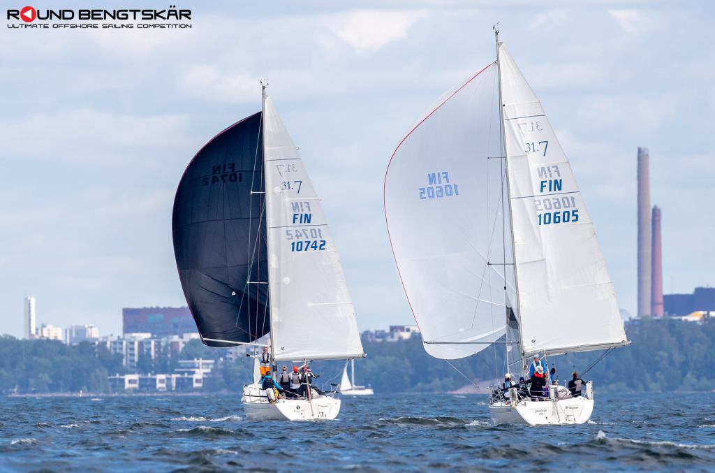 Thetis, Penelope ja Fun First Rysäkari Round the Buoysin&nbsp;kärkitrio